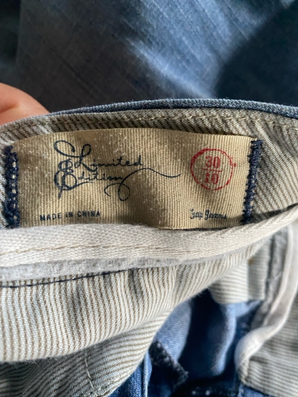 GAP Light Blue Cropped Wide-Leg Jeans - Picture 5 of 6